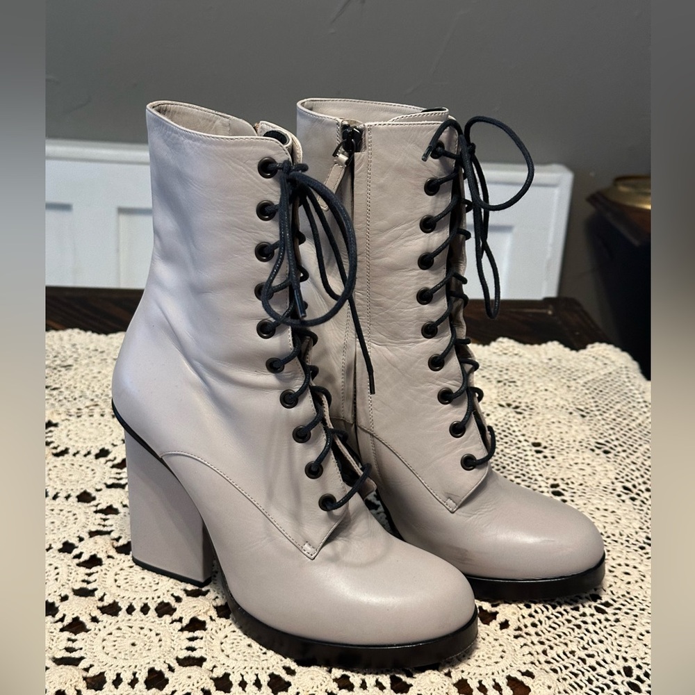 Jill Sander Lace-up Boots 38.5